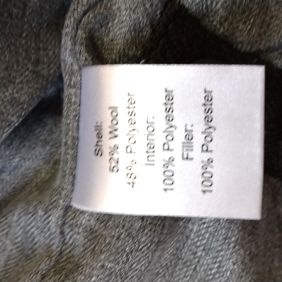 Like New Jos. A. Bank Reserve Brown Wool Blend Quilted Vest (Large) - Picture 9 of 12